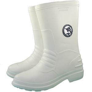 white deck boots