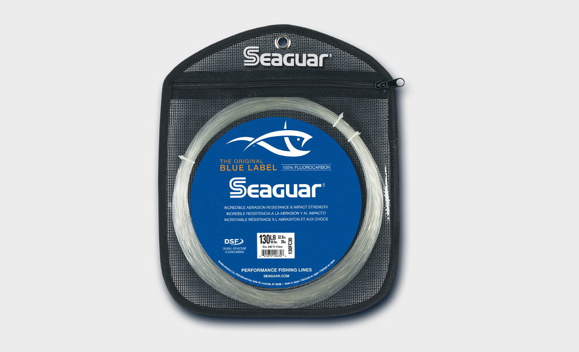 Seaguar Gold Label is the thinnest and strongest fluorocarbon leader I have  ever used. It allows you to go up or down a size based on