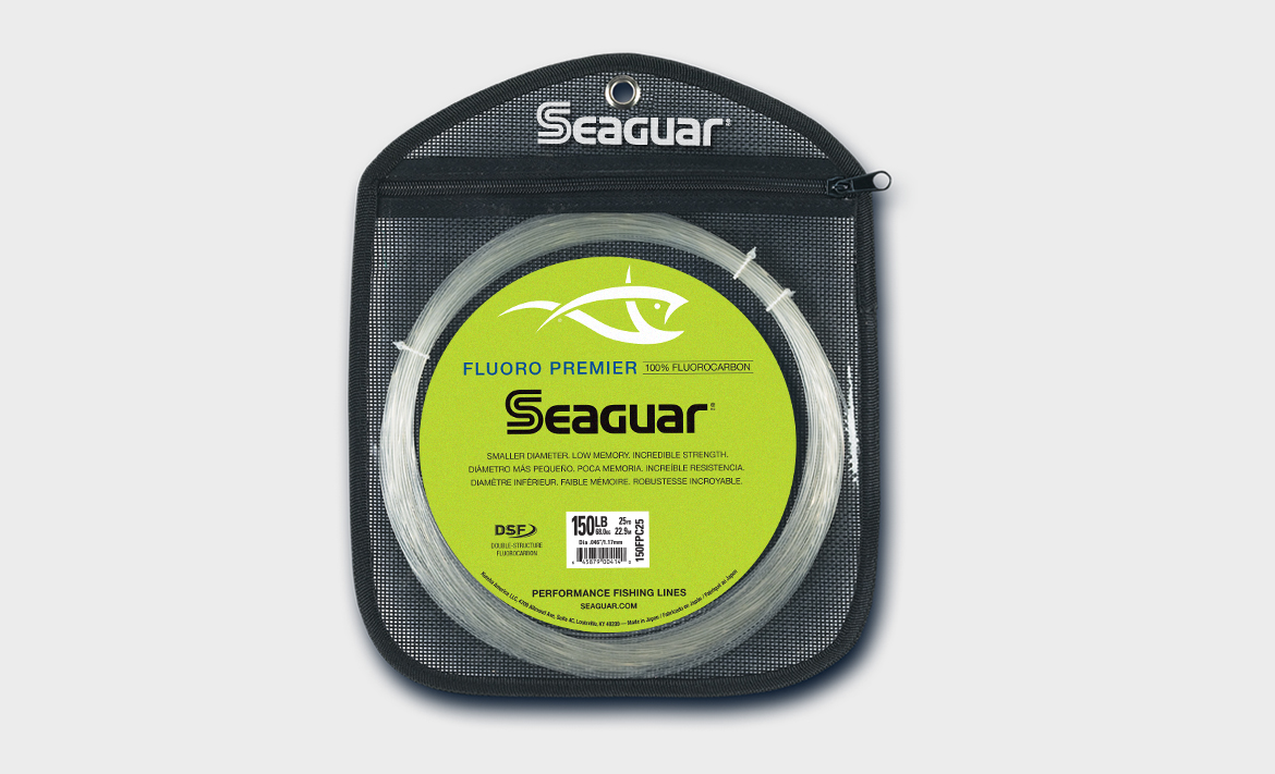 Seaguar Blue Label Fluorocarbon Leader - 30M Coil - 200 lb. - 1.57 mm. -  Clear - Melton Tackle
