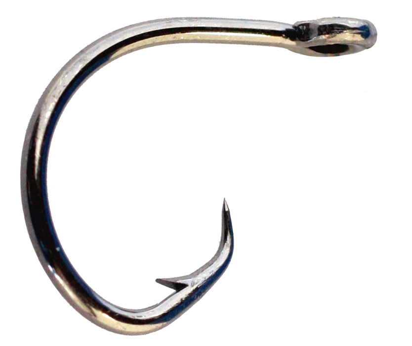 Mustad 39935NP-BN Ultra Point Size 3/0 2X Inline Octopus Circle Hooks Pack  of 6 
