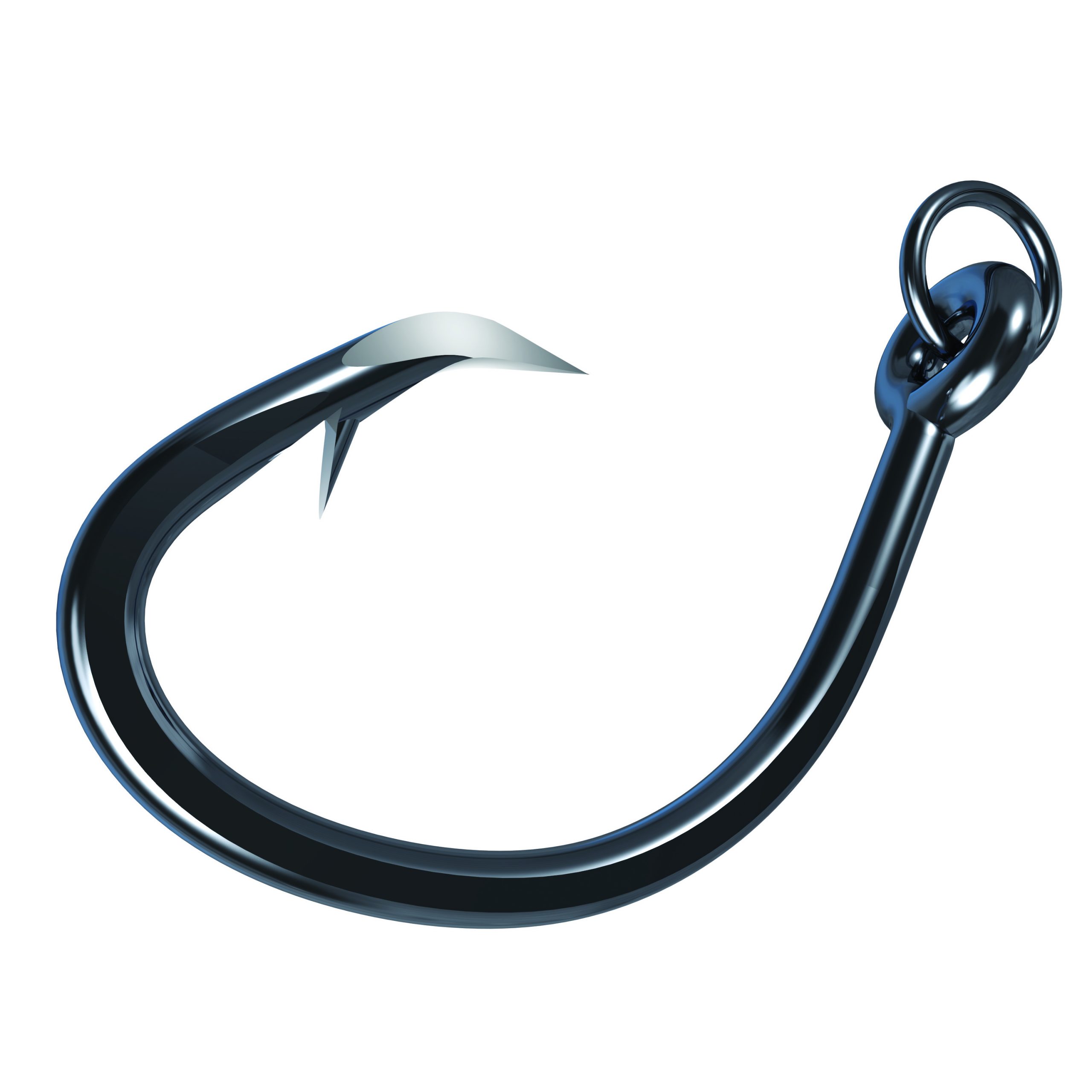 Mustad 39941NP-BN Demon Offset Circle Hooks Size 2/0 Jagged Tooth